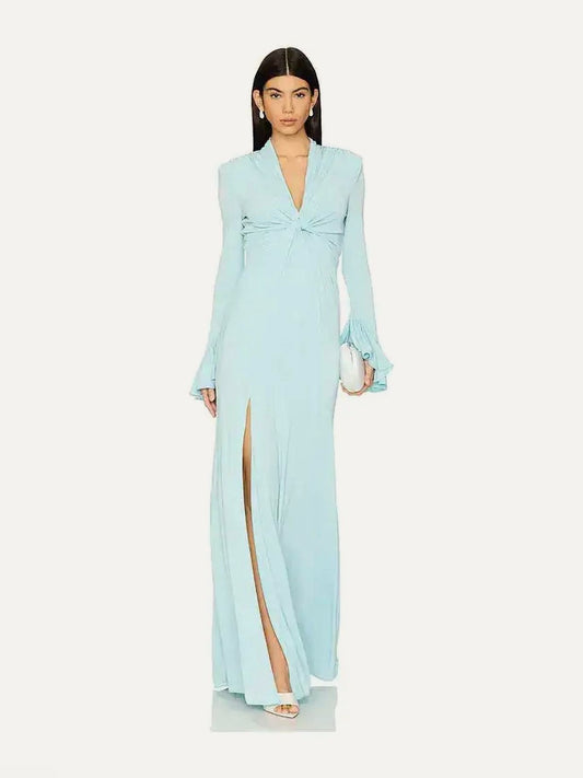 CINQ A SEPT Evelyn Gown in Morning Sky
