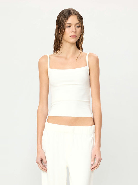 ETERNE 90s Tank in Cream