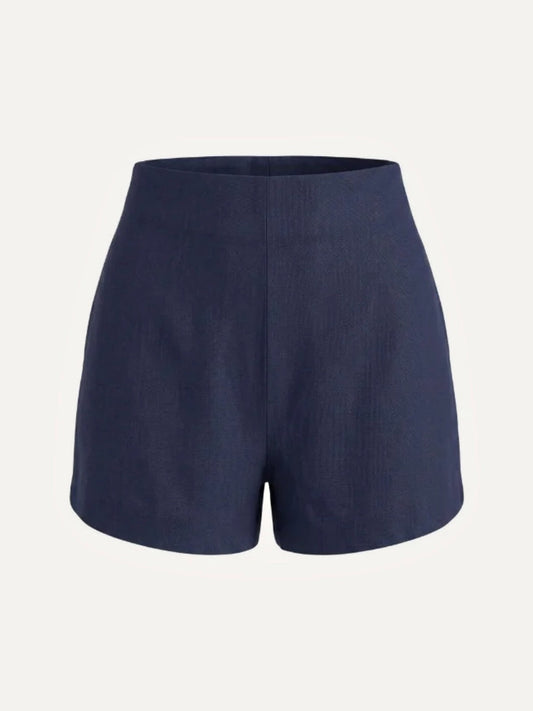 FAITHFULL THE BRAND Leora Short in Navy