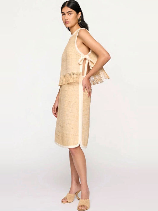 CLEA Edie Raffia Skirt