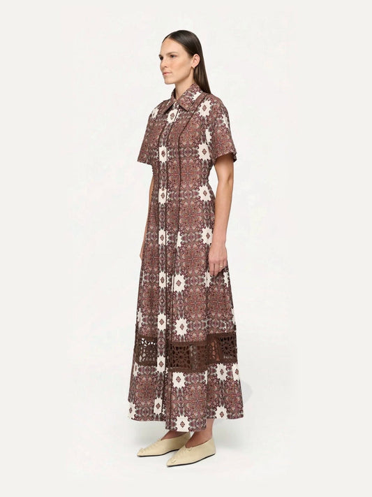 CLEA Taliah Shirt Dress in Bohemian