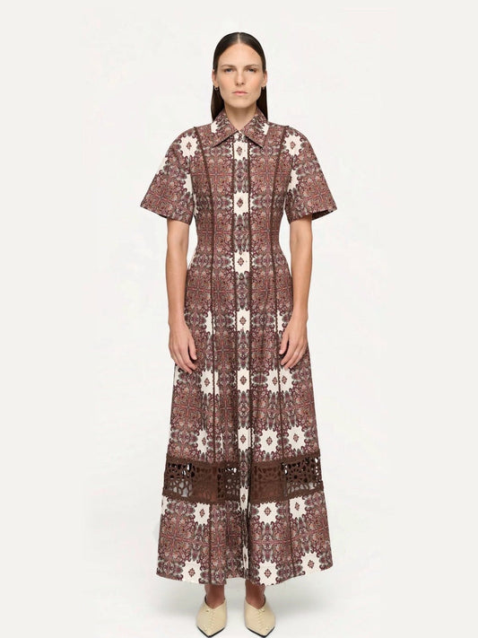 CLEA Taliah Shirt Dress in Bohemian