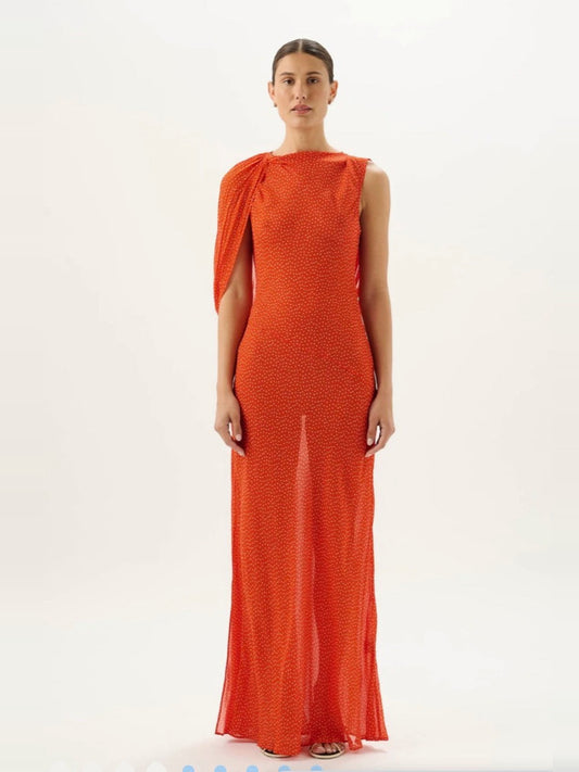 ROAME Fallon Gown in Poppy Confetti