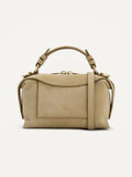 OROTON Mica Small Bowler in Suede Caper