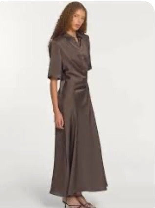 VIKTORIA & WOODS Scorpius Dress in Chocolate
