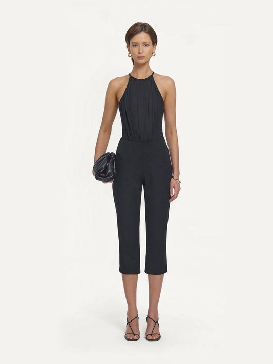 VIKTORIA & WOODS Moonbeam Capri in Black