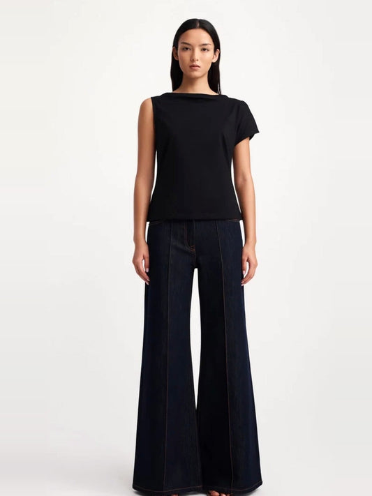 ANNA QUAN Marley Top in Black