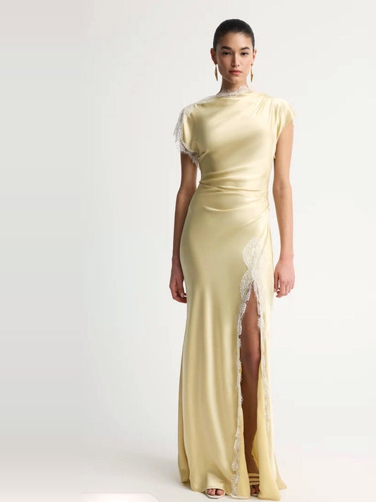 ANNA QUAN Martha Dress in Butter