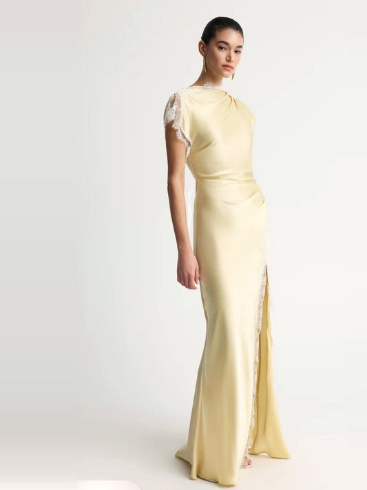 ANNA QUAN Martha Dress in Butter