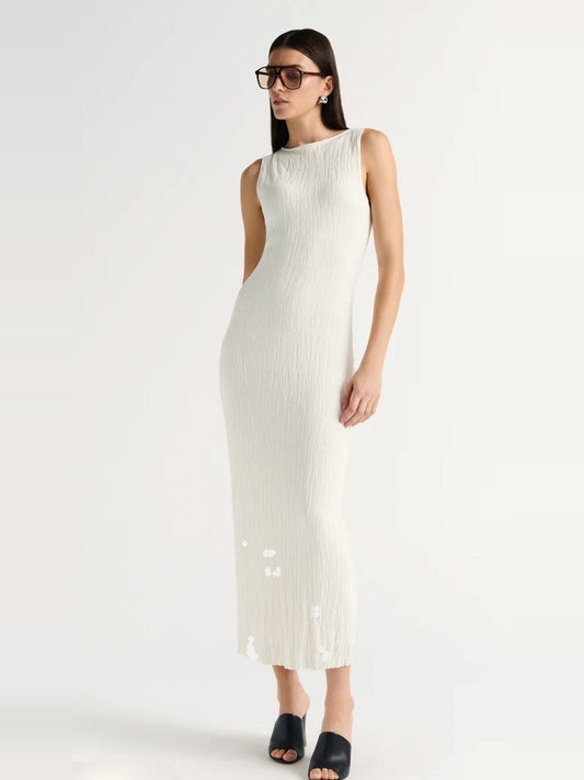 ANNA QUAN Martine Dress in Cream