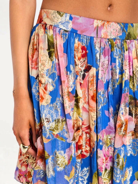 HEMANT & NANDITA Vanya Tiered Skirt