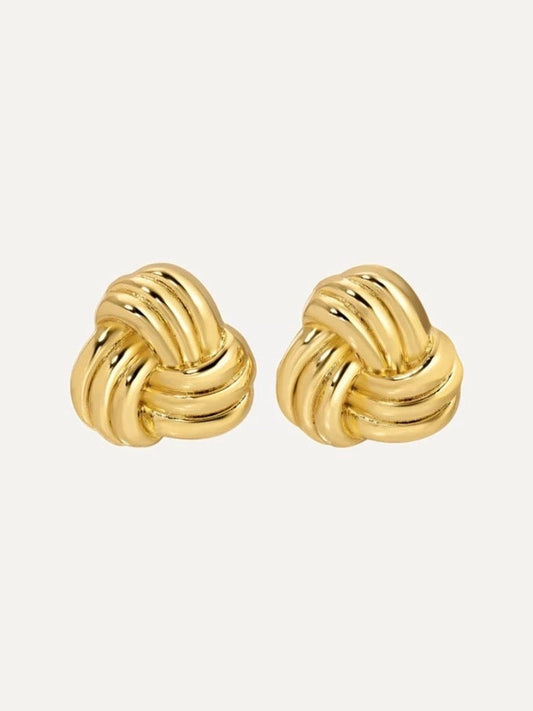 HEAVEN MAYHEM Vali Earrings in Gold