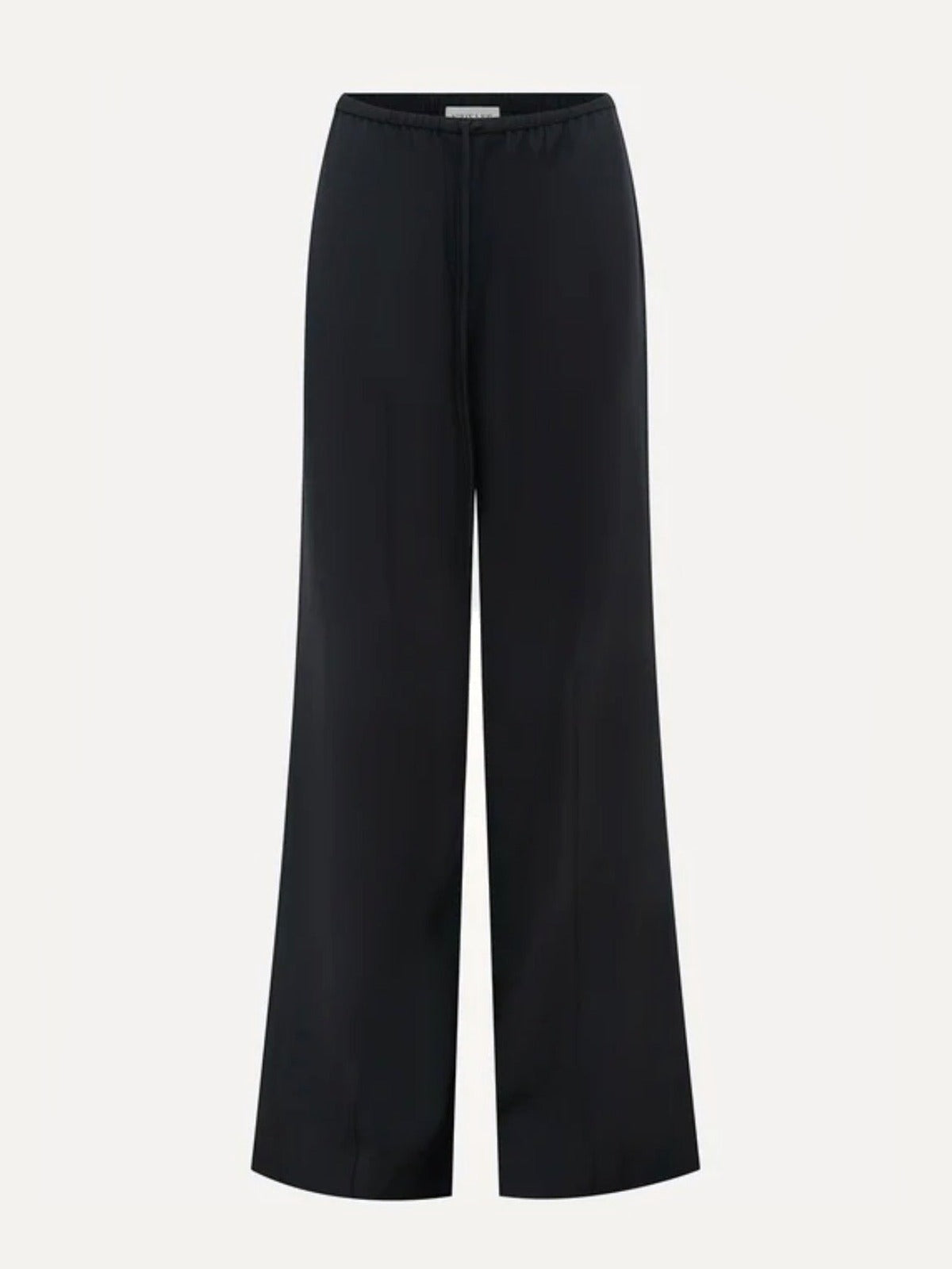 SHONA JOY Castrol Drawstring Pant in Black