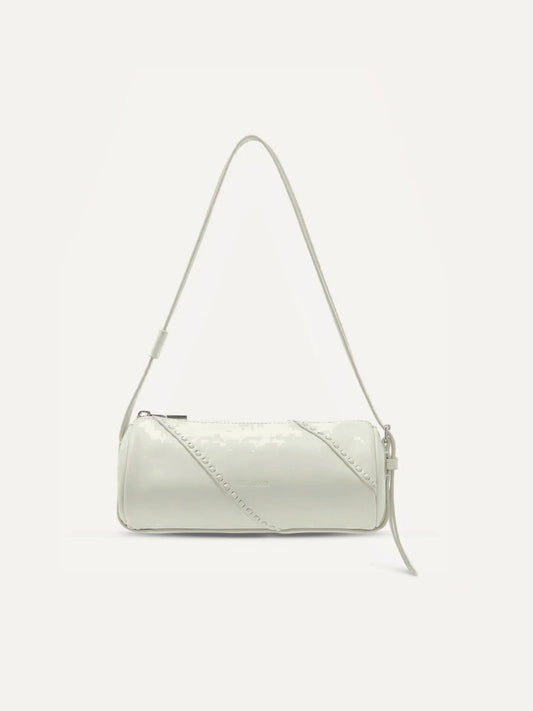 BRIE LEON Mini Barrel Bag in Elderflower