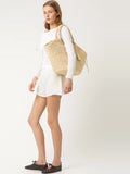 BRIE LEON Heather Basket in Oat