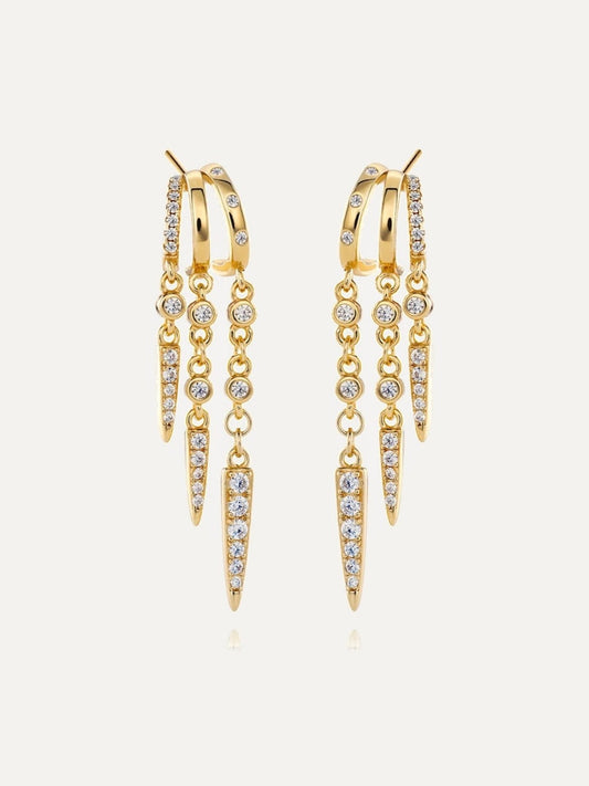AARIA LONDON Rio Illusion Earrings