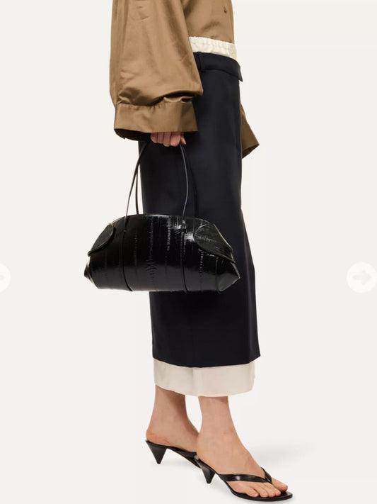 NEOUS Berencies East West Leather Shoulder Bag