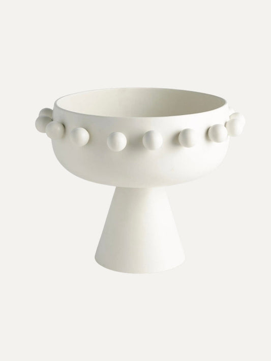 GLOBAL VIEWS Sphere Pedestal Bowl