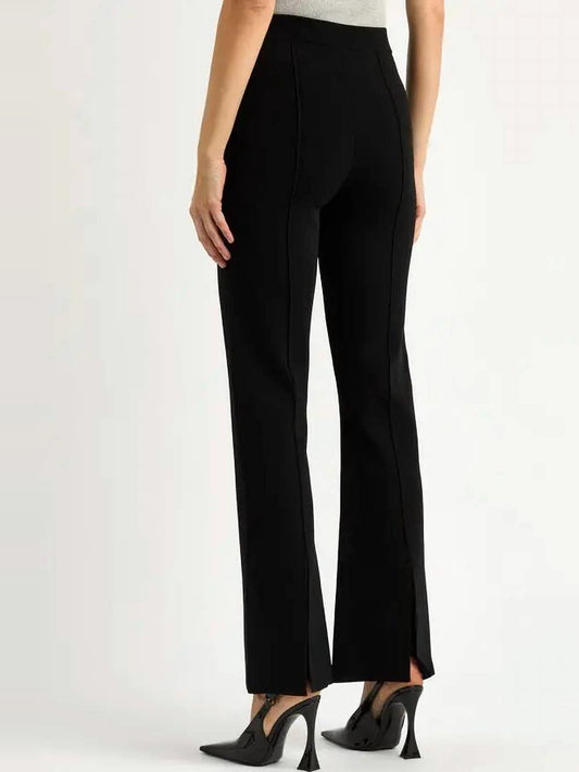 CLEA Alistair Knit Trouser in Black
