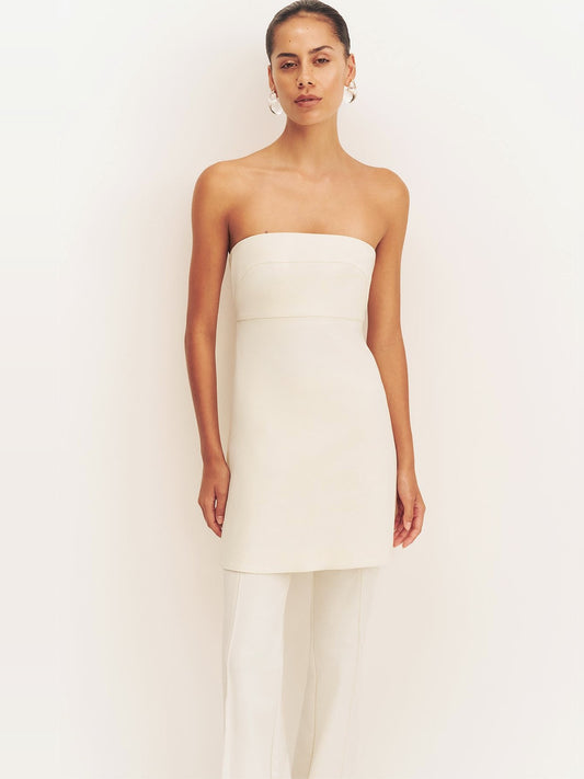 SHONA JOY Lani Boot Cut Flared Pant in Rice
