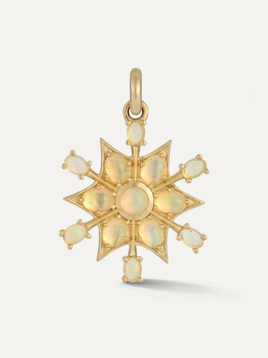 14K Gold & Opal Sadie Charm