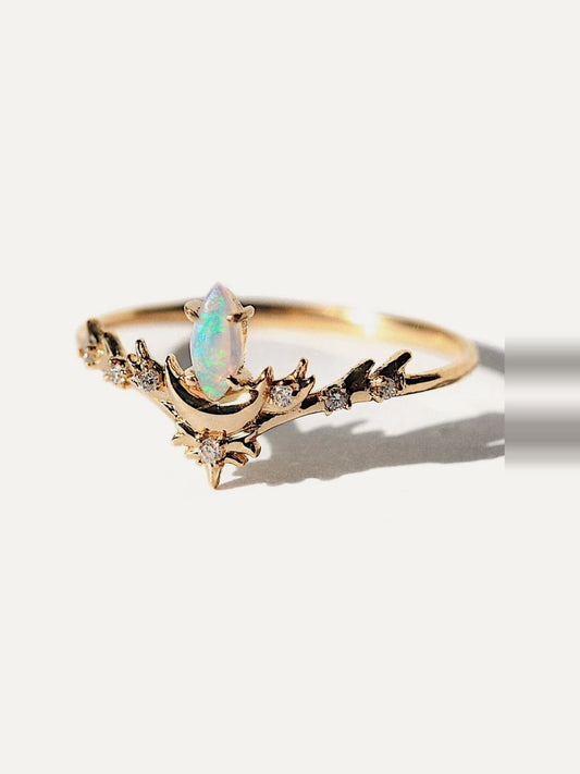 Opal Lvna Supreme Ring