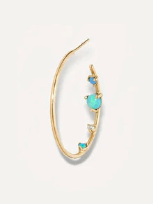Inverted Hoop Earrings