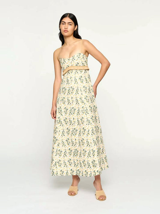 CLEA Salvador Midi Dress in Daisy Meadow