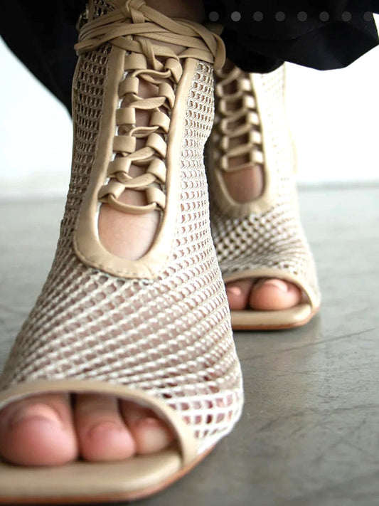 DANIELLA SHEVEL Nola Boot in Cream