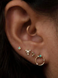 Mini Circle Earrings
