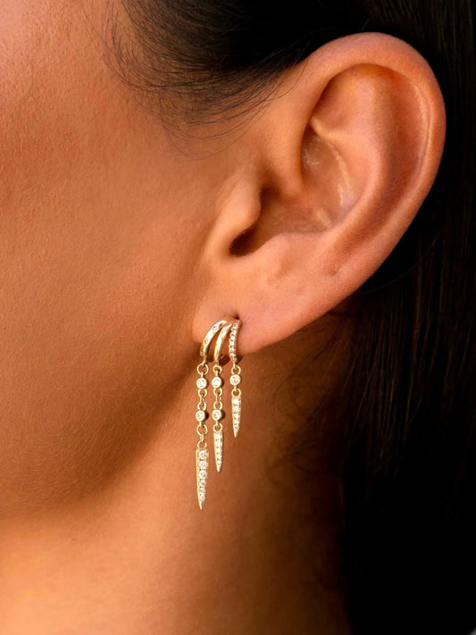 AARIA LONDON Rio Illusion Earrings