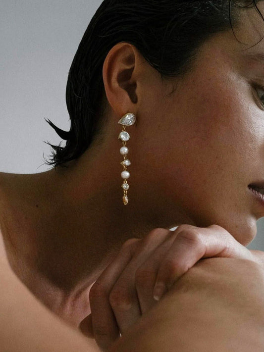 COMPLETED WORKS The Light of the Past Earrings