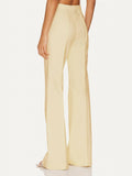 SHONA JOY Lani Boot Cut Flared Pant in Vanilla