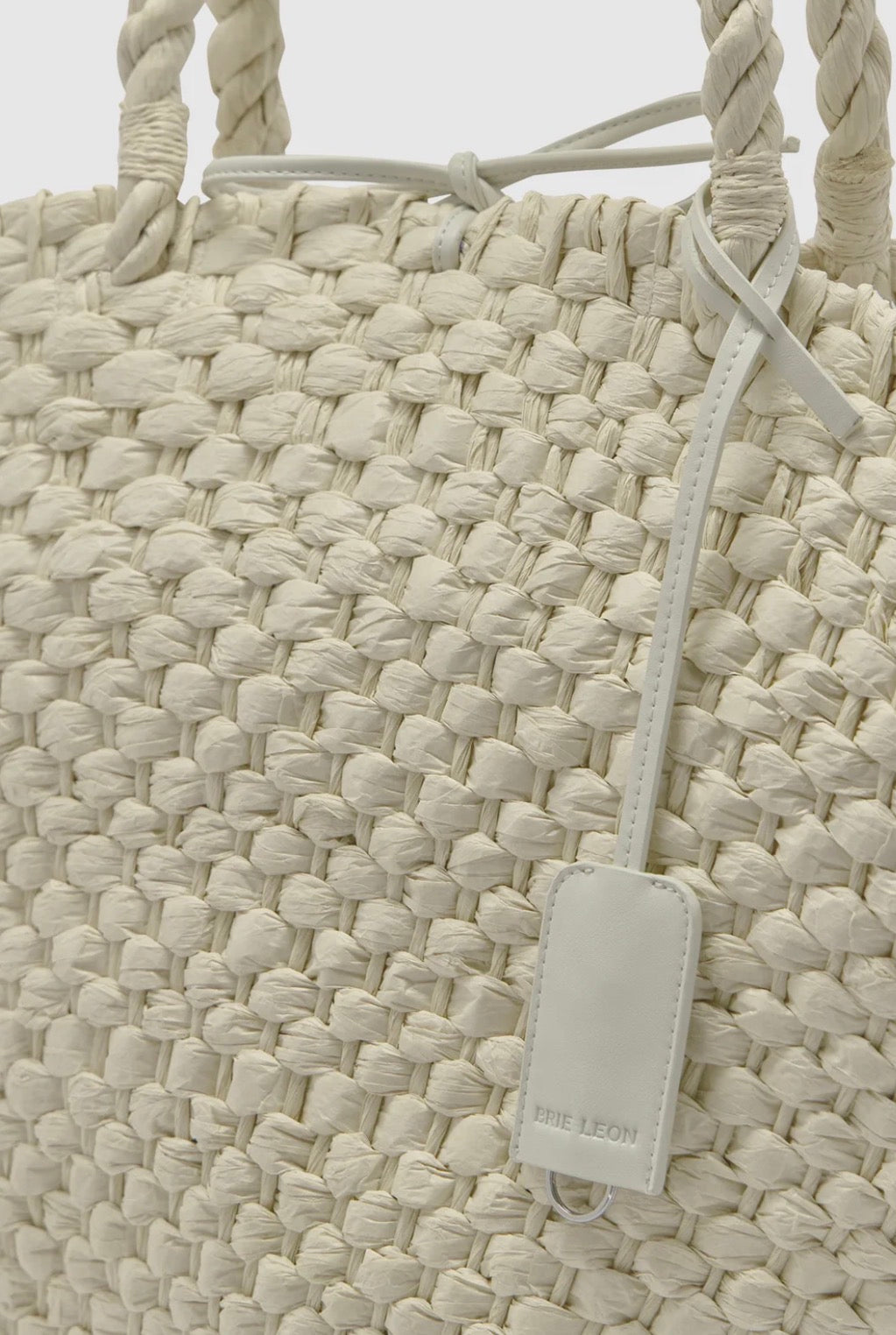 BRIE LEON Heather Basket in Oat