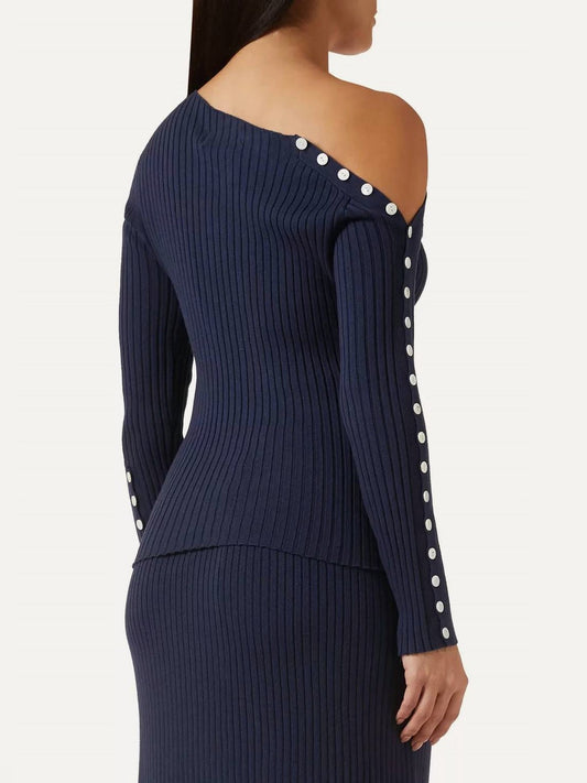 ANNA QUAN Bryn Top in Sailor