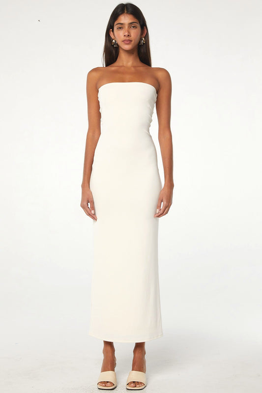 THE LINE BY K Jace Dress in Vanilla