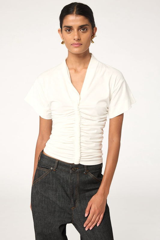 THE LINE BY K Penelope T-Shirt in White