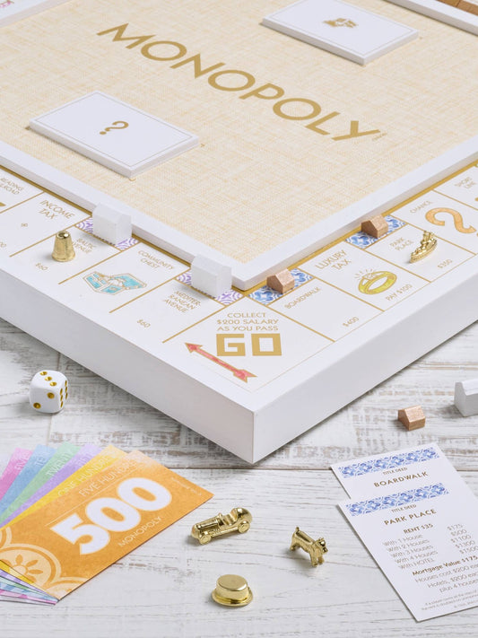WS GAME COMPANY Monopoly Bianco Edition