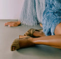 DANIELLA SHEVEL Skyler Heel in Oat